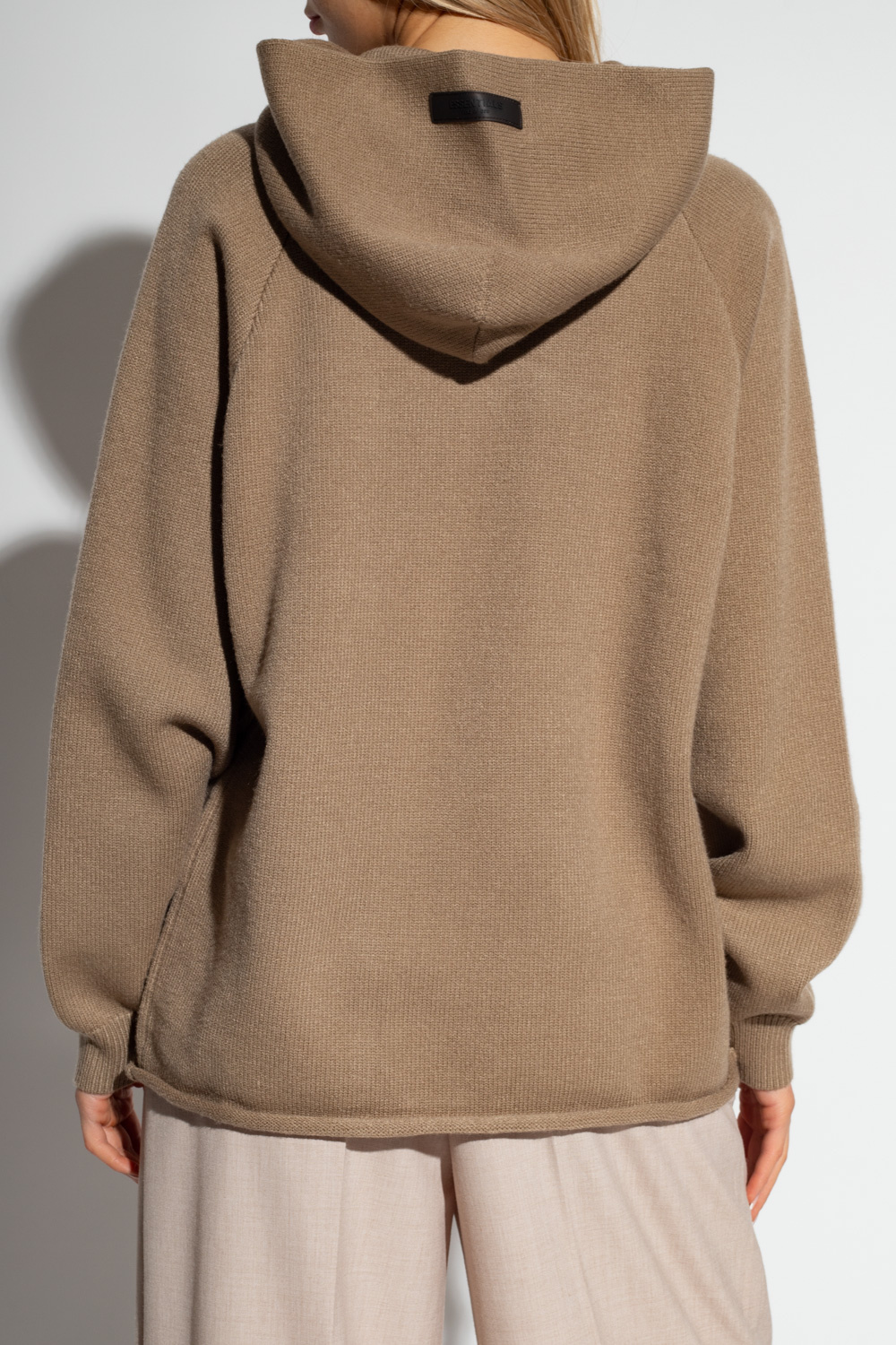 Essentials Fear of God Pullover Hoodie shops Oak Size XL